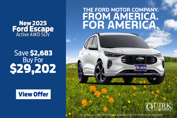 New 2025 Ford Escape Active AWD SUV