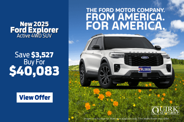 New 2025 Ford Explorer Active 4WD SUV