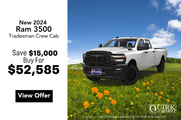 New 2024 Ram 3500 Tradesman  Crew Cab  4WD