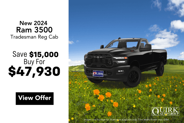 New 2024 Ram 3500 Tradesman 4WD