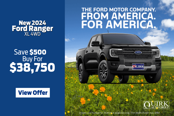 New 2024 Ford Ranger XL 4WD