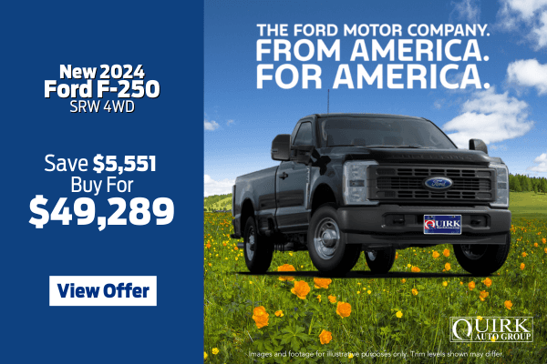 New 2024 Ford Super Duty F-250 SRW 4WD