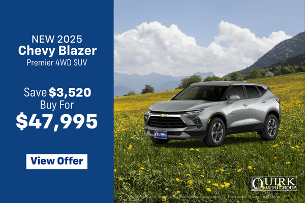 New 2025 Chevrolet Blazer Premier 4WD SUV