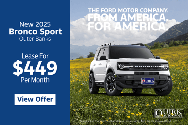 New 2025 Ford Bronco Sport Outer Banks AWD SUV