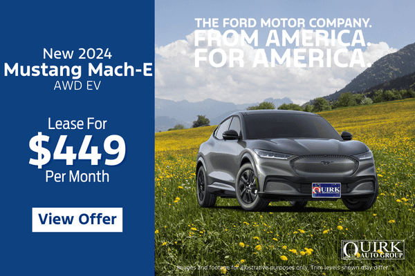 New 2024 Ford Mustang Mach-E Select AWD EV SUV