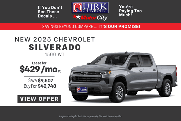 New 2025 Chevrolet Silverado 1500 WT 4WD