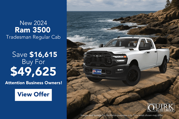 New 2024 Ram 3500 Tradesman 4WD