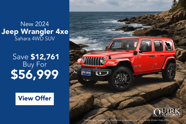 New 2024 Jeep Wrangler 4xe Sahara 4WD Hybrid SUV