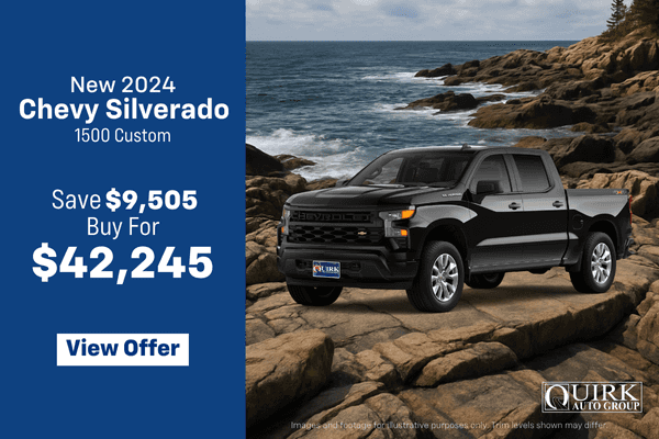 New 2024 Chevrolet Silverado 1500 Custom 4WD
