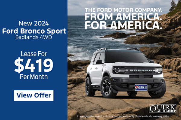 New 2024 Ford Bronco Sport Badlands 4WD