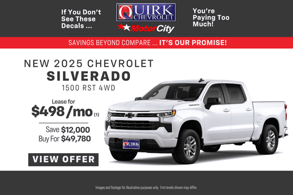 New 2025 Chevrolet Silverado 1500 RST 4WD