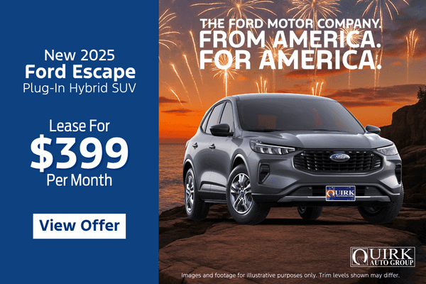 New 2025 Ford Escape PHEV AWD SUV