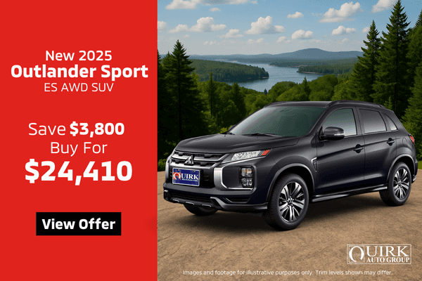 New 2025 Mitsubishi Outlander Sport ES AWD SUV