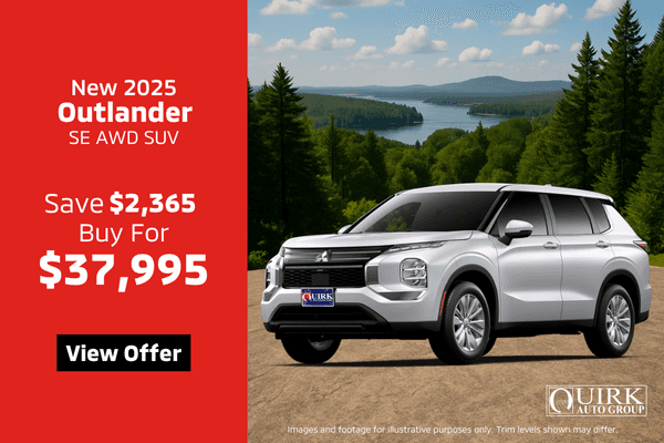 New 2025 Mitsubishi Outlander SE AWD SUV