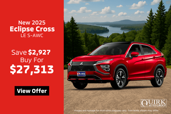 New 2025 Mitsubishi Eclipse Cross LE