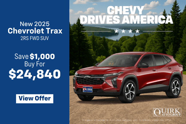 New 2025 Chevrolet Trax 2RS FWD SUV