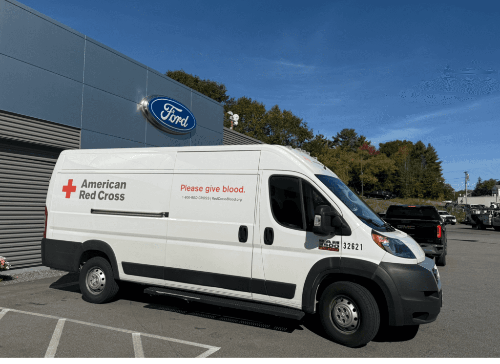2025 Quirk Red Cross Blood Drive Van