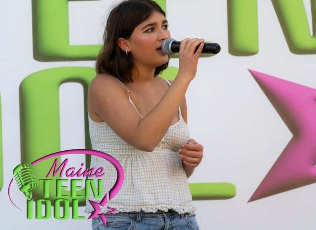 2025 Central Maine Teen Idol Contestant