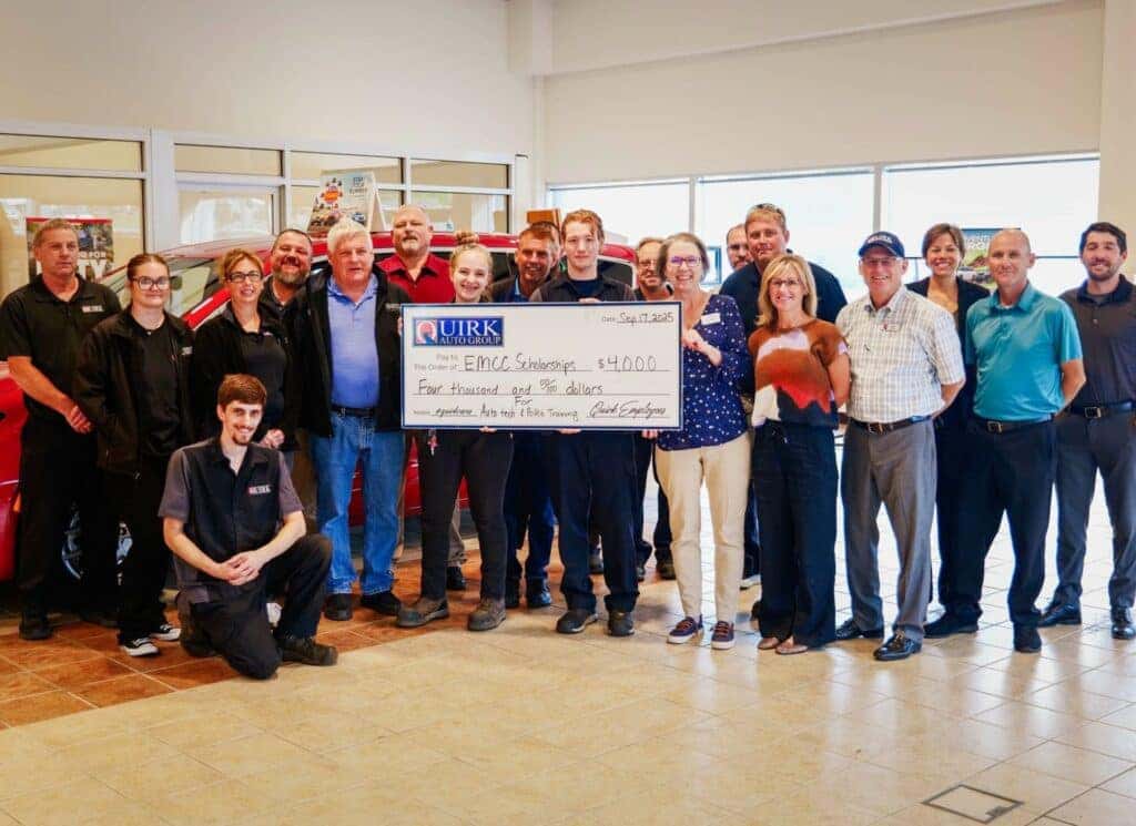 EMCC Quirk Auto Group Employee Donation Presentation