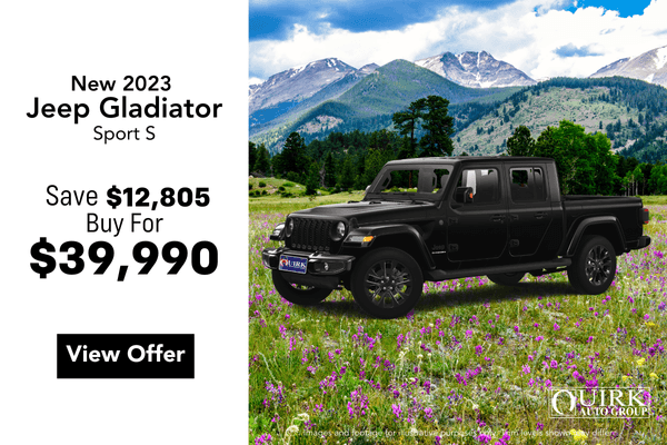New 2023 Jeep Gladiator Sport S