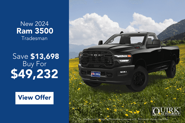 New 2024 Ram 3500 Tradesman