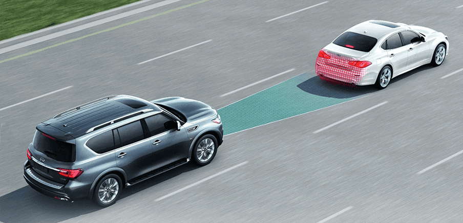 2022 INFINITI QX80 Predictive Forward Collision Warning