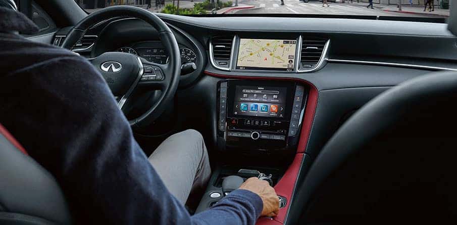 2023 INFINITI QX55 Driver-Centric Interior Design