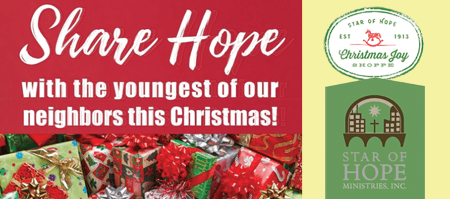 Ramsey Auto Group joins in honored to joins Star of Hope Ministries Christmas Joy Shoppe