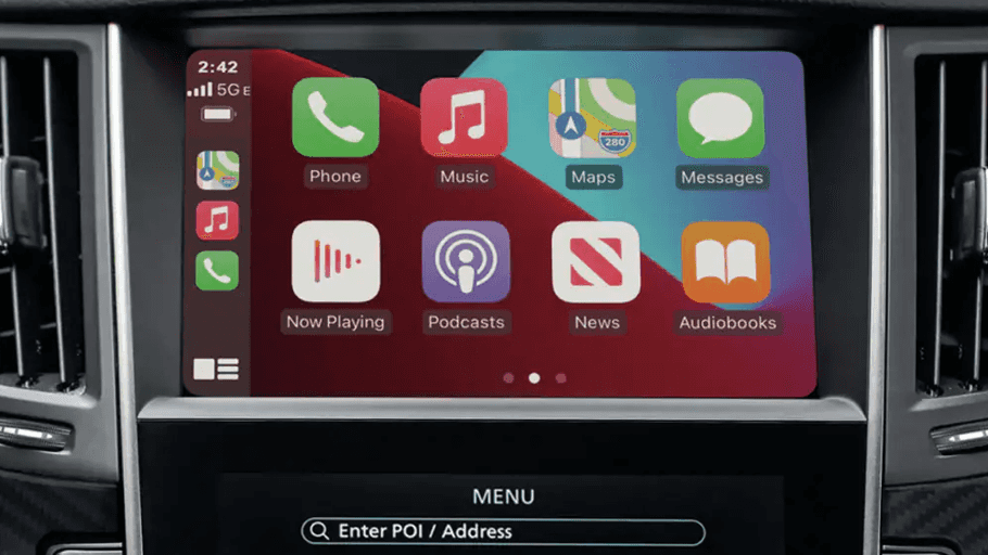 2024 INFINITI Q50 Apple CarPlay technology
