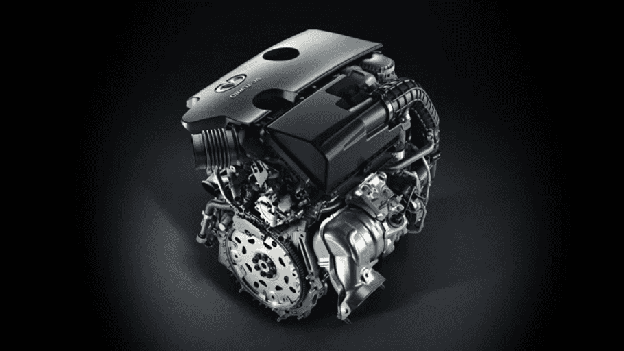 2023 INFINITI four-cylinder, 2.0-liter turbocharged engine