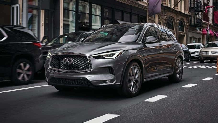 2024 INFINITI qx50 driving near ramsey nj