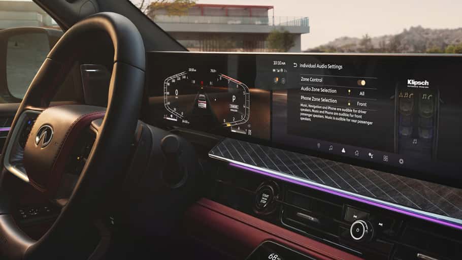 2026 INFINITI QX80 Infotainment System