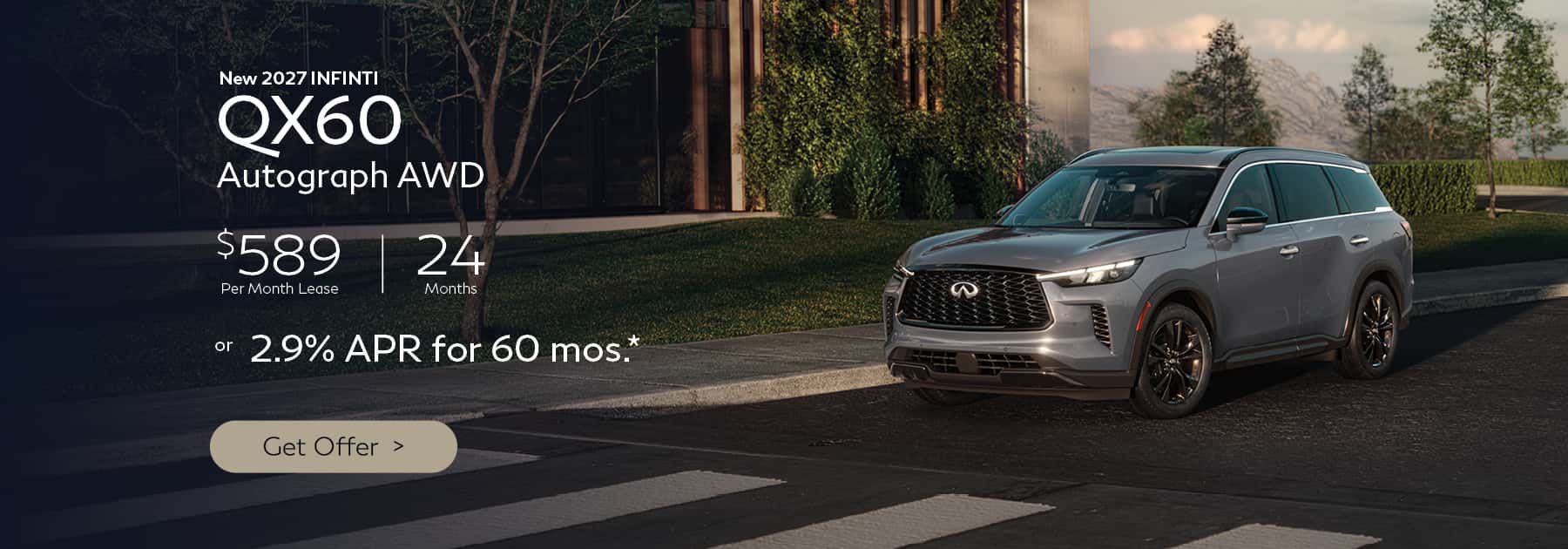 New 2027 INFINITI QX60 AUTOGRAPH AWD