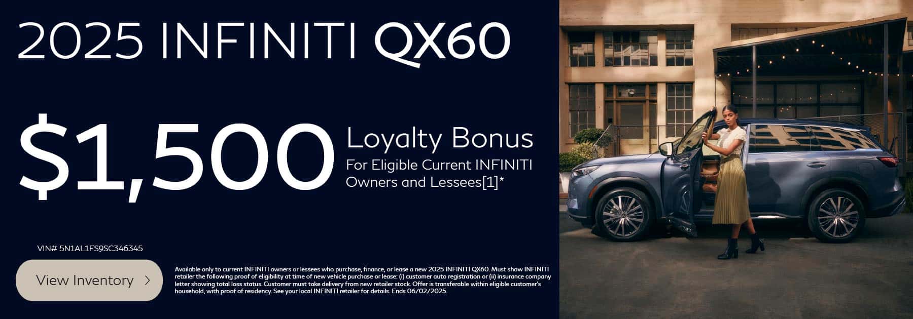 IOB_05-25_New-Sales_QX60-Loyalty-Bonus_Desktop-Homepage-Slider