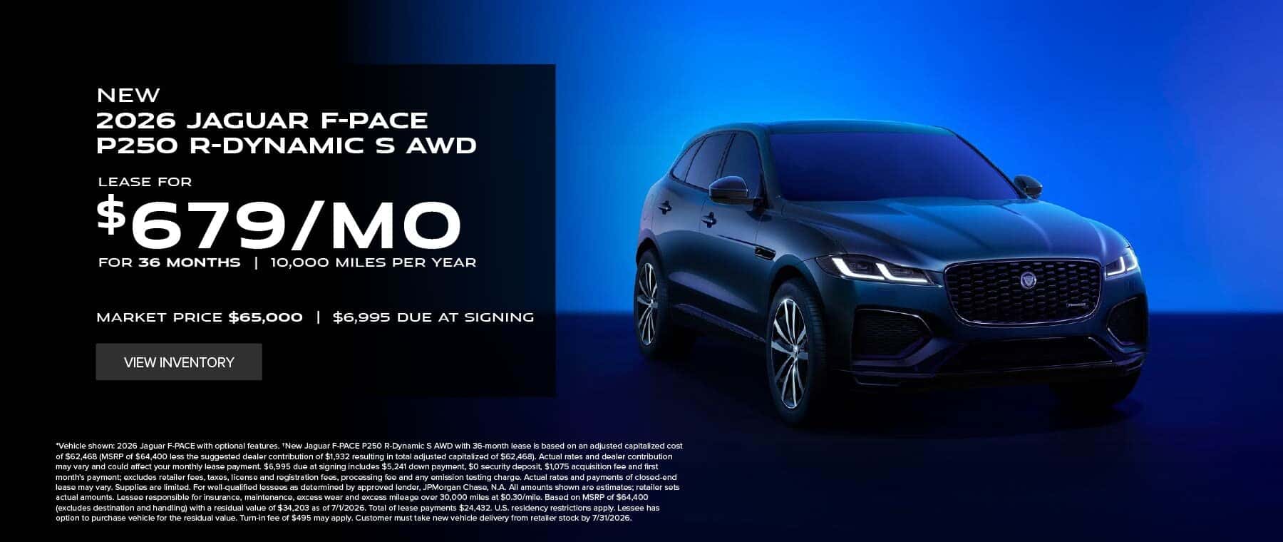 Jaguar F-PACE P250 R-Dynamic S AWD