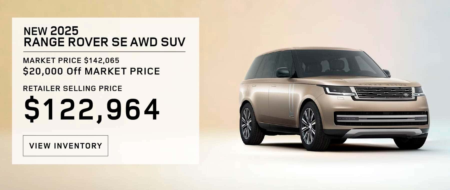 Range Rover SE AWD SUV