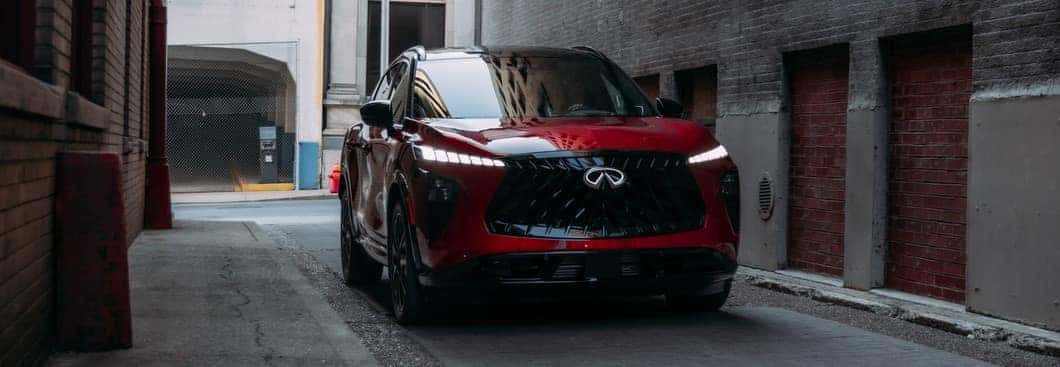 INFINITI QX60 in snow