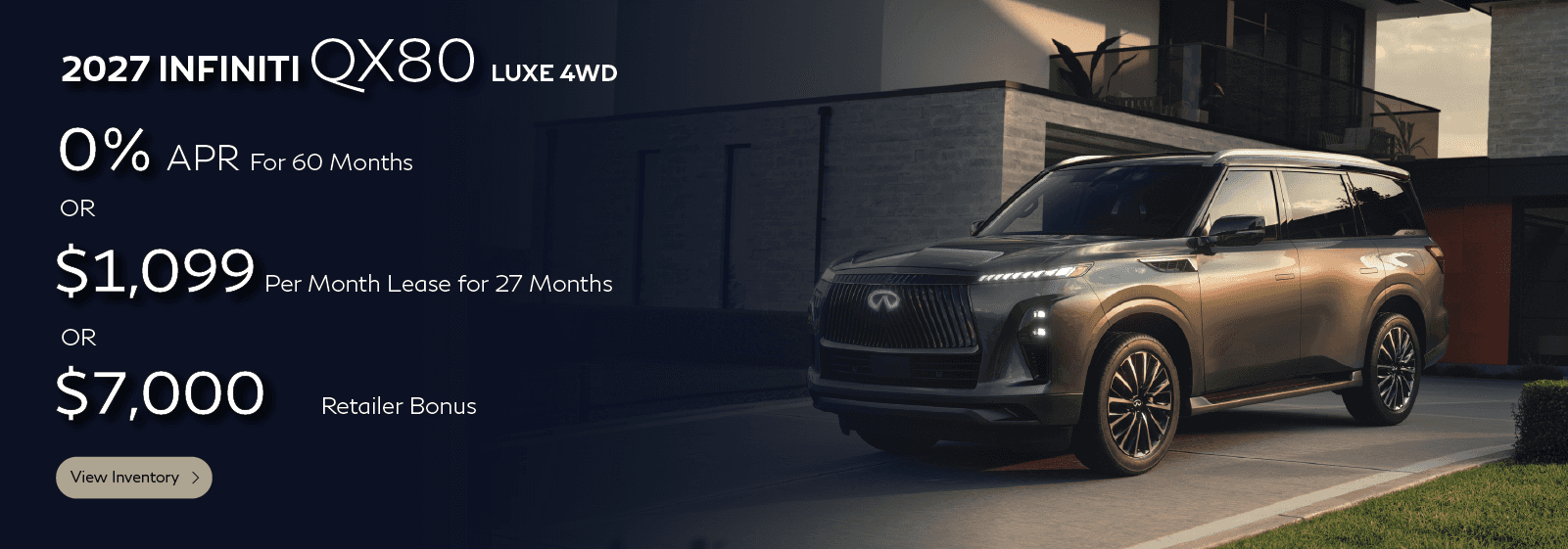 SD 2027 QX80 LUXE 4WD