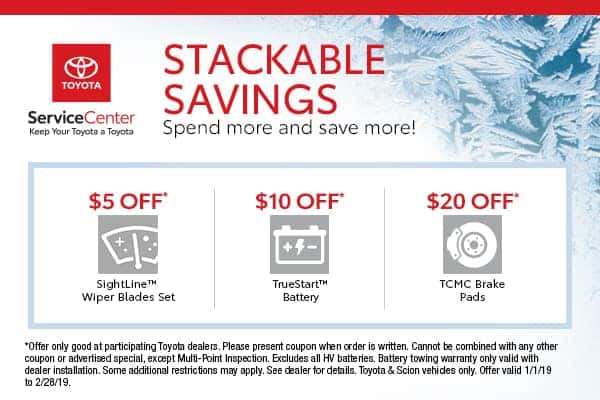 Toyota Stackable Savings