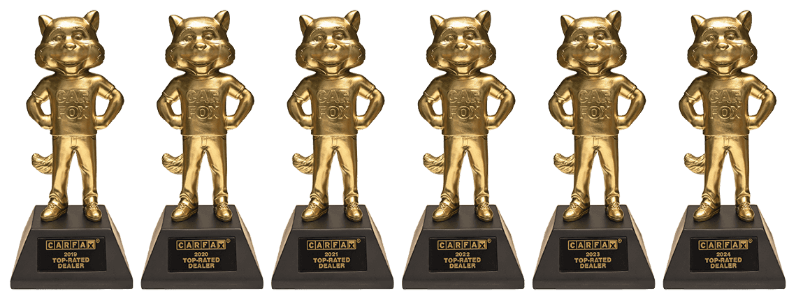 CARFAX Top Rated Dealer 6 Years in a Row