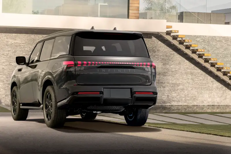 2026 QX80 Sport Rear View