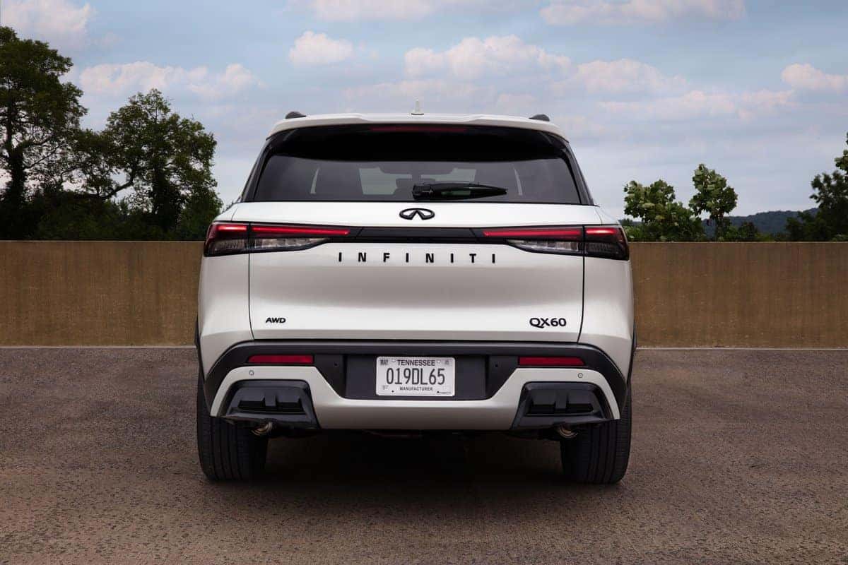 2025 INFINITI QX60 Black Edition — VC-Turbo engine with the 9-speed automatic