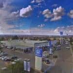 honda dealership view from above