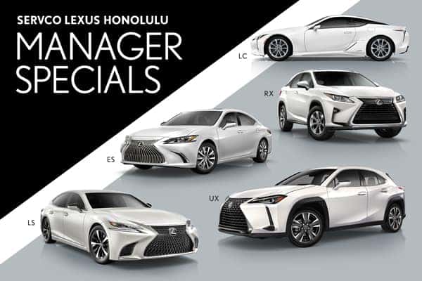 Servco Lexus Honolulu Manager Specials