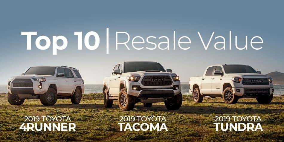 Top 3 Toyota Models - Best Resale Value