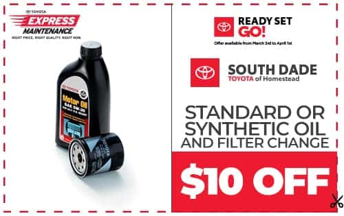 Standard or Synthetic Oil and Filter Change