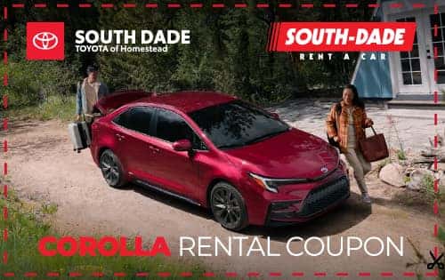 Rental Coupon - Corolla