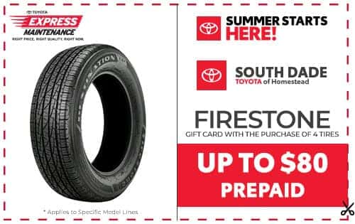 Receive a Prepaid Card with the Purchase of 4 Tires - Firestone