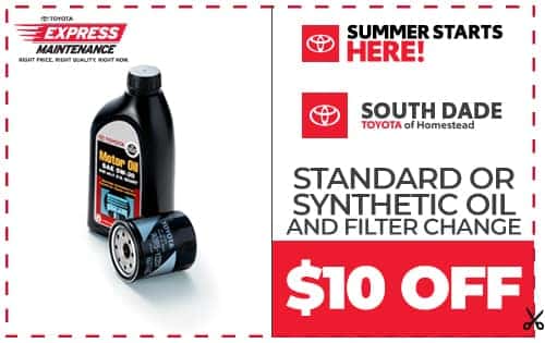 Standard or Synthetic Oil and Filter Change