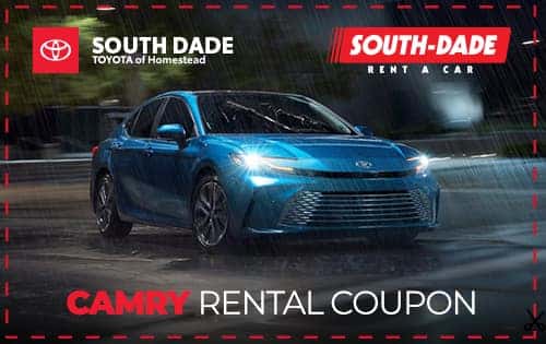 Rental Coupon - Camry